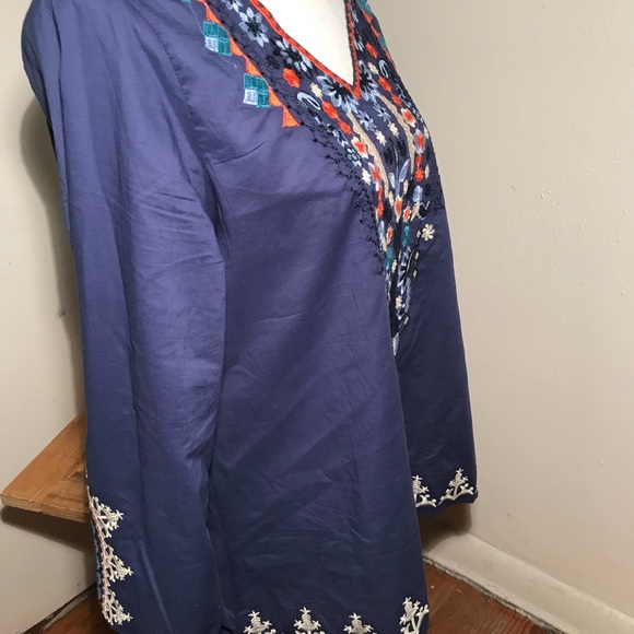 BOHO Peasant Top-One Size - Picture 3 of 9